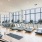 a gym with exercise equipment